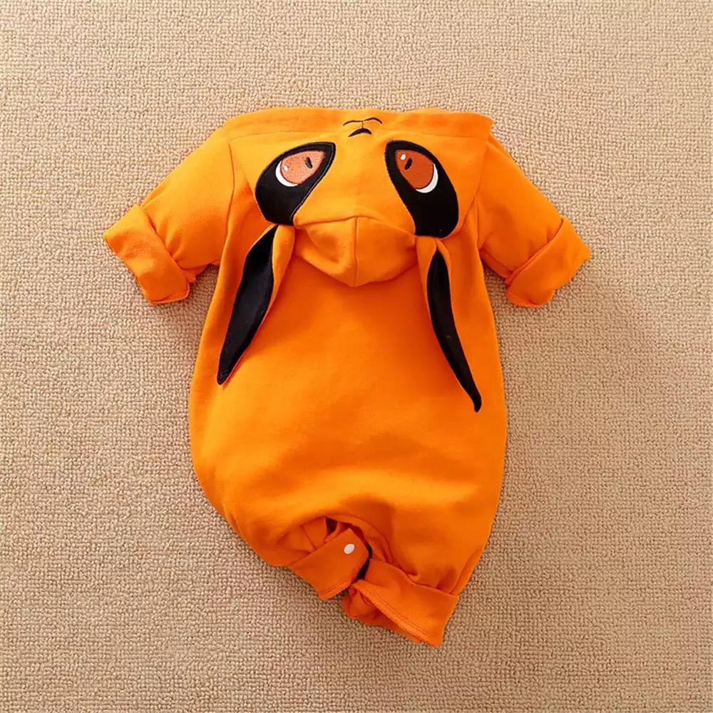 Jumper bayi Model Anime NARUTO Kyubi bahan cotton 100% baju bayi laki laki 0 2 tahun