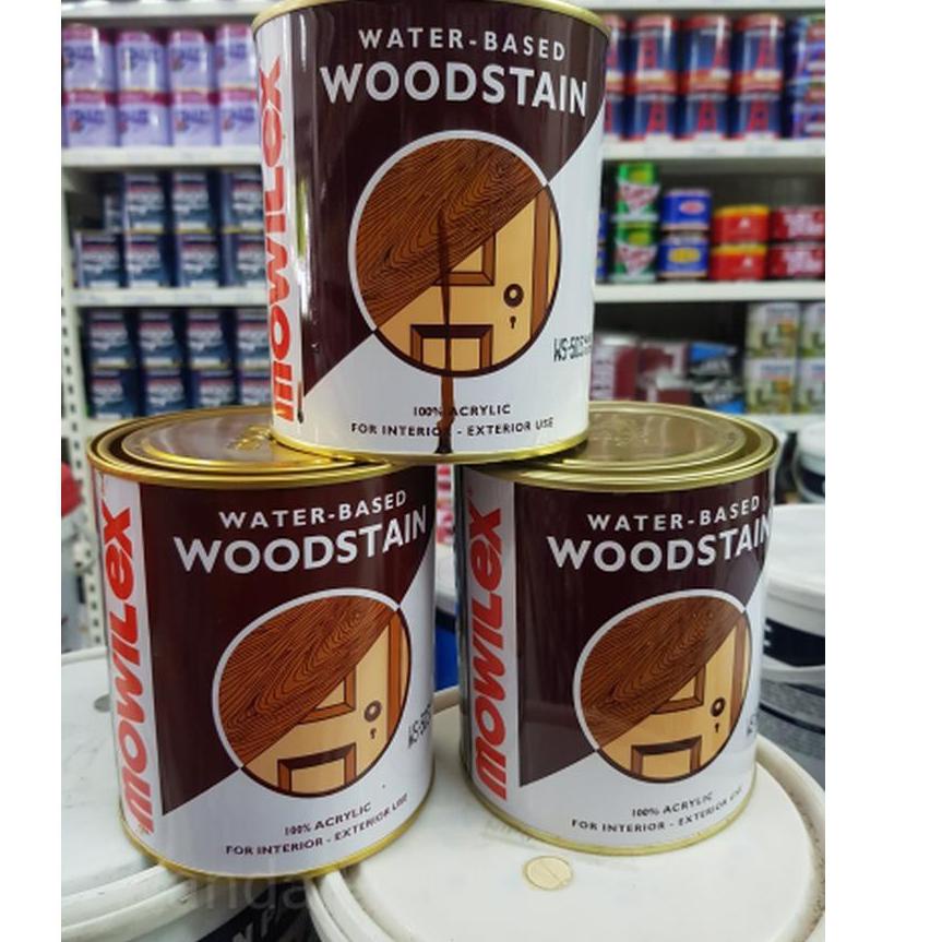 ➩ Mowilex Water based Woodstain / Mowilex Woodstain / Mowilex Cat Kayu ☼