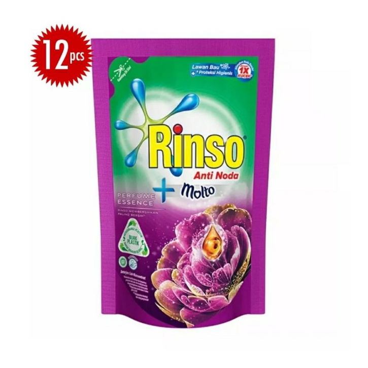 RINSO MOLTO PARFUM ESSENCE Deterjen Cair 565 Ml