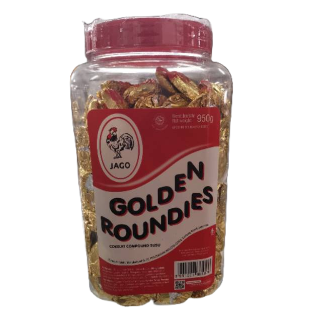 

Golden Roundies Cokelat Compound Susu Jago 950gr