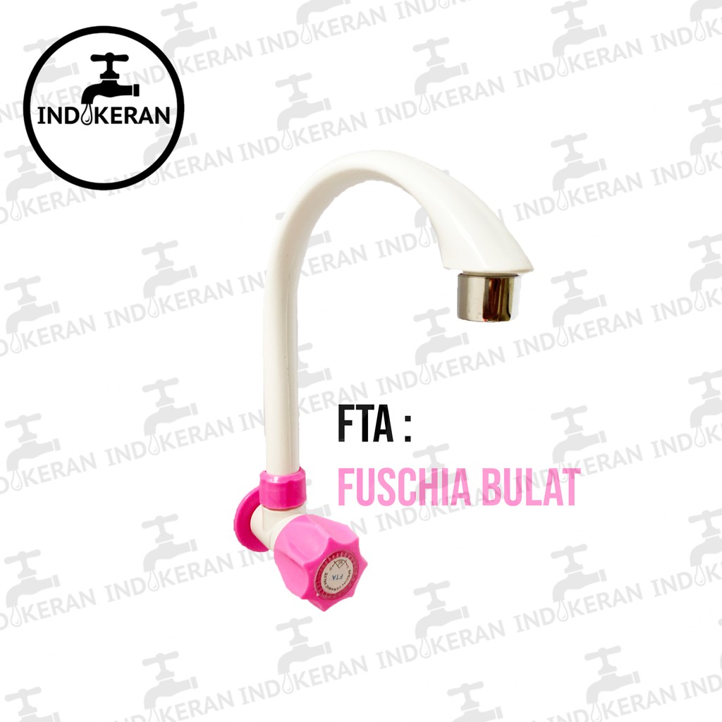 INDOKERAN - Kran Angsa Dapur Cuci Piring FTA - 1/2 Inch - High Quality