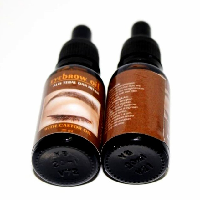Promo Terbaru!!! Serum Eyebrow Oil 20ml Menumbuhkan Memanjangkan Dan Melebatkan Bulu Mata dan Alis Permanen Paling Ampuh