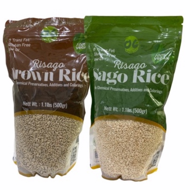 Organic Center Vegan Gluten Free Sago Rice 500gr