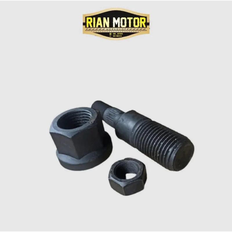 RB Baut Roda Model Volvo 30mm Untuk Canter Kanan/Kiri