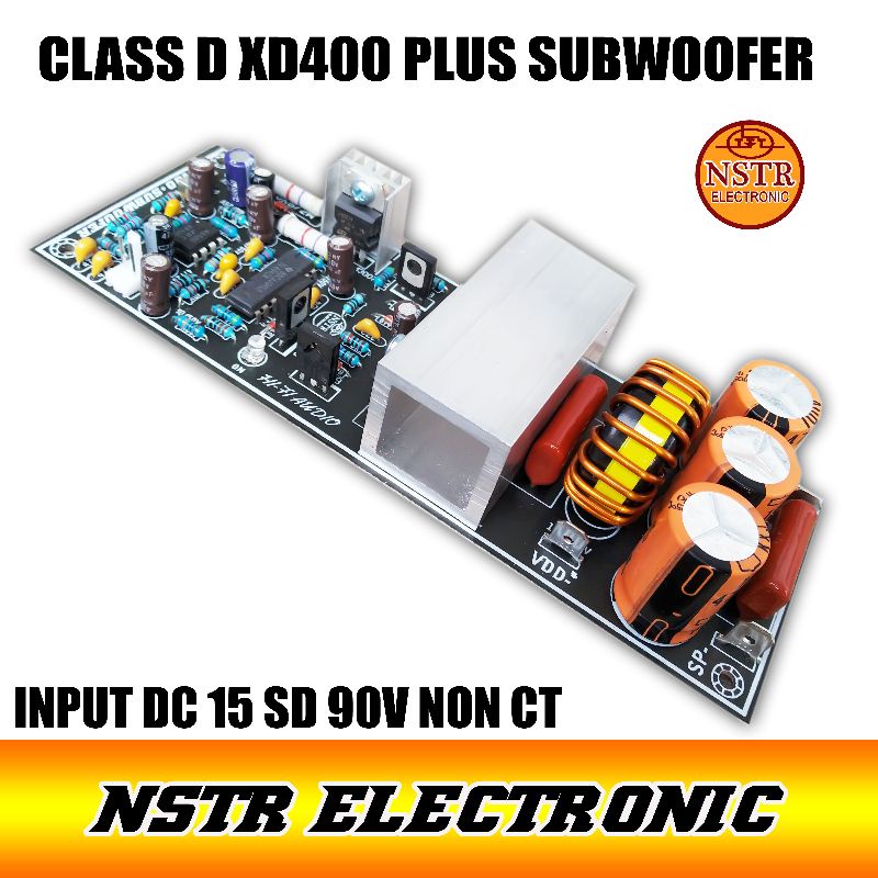 CLASS XD400 FITUR SUBWOOFER