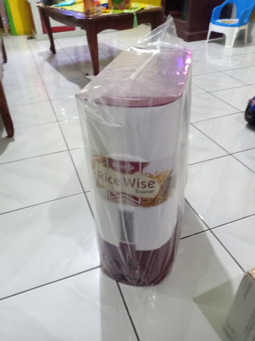 Rovega Rice Box / Dispenser / Tempat / Wadah / Kotak / Beras 5kg / 5 Kg / 15kg / 15 Kg