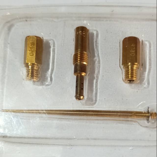 1 set Jarum scep sma main jet uk 120/130 pilot jet 36 karbu pwk
