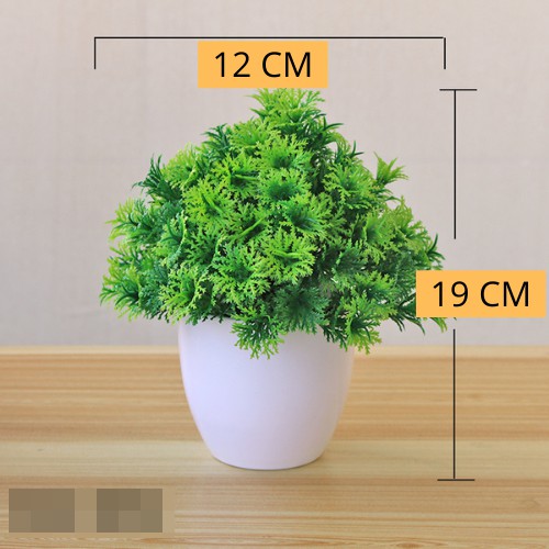 MARKAS PT31 Pot Tanaman Hias Bunga Hias Plastik Ornamen Pot Bongsai Artificial Flower Decoration