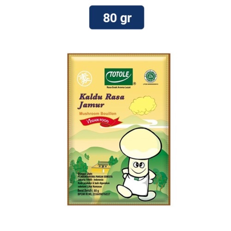 

Totole Kaldu Jamur 80gr/80gram