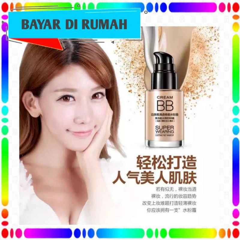 Bioaqua Bb Cream Super Wearing Lasting Concealer Foundation Make Up Cream Wajah Wanita Putih Murah Shopee Indonesia