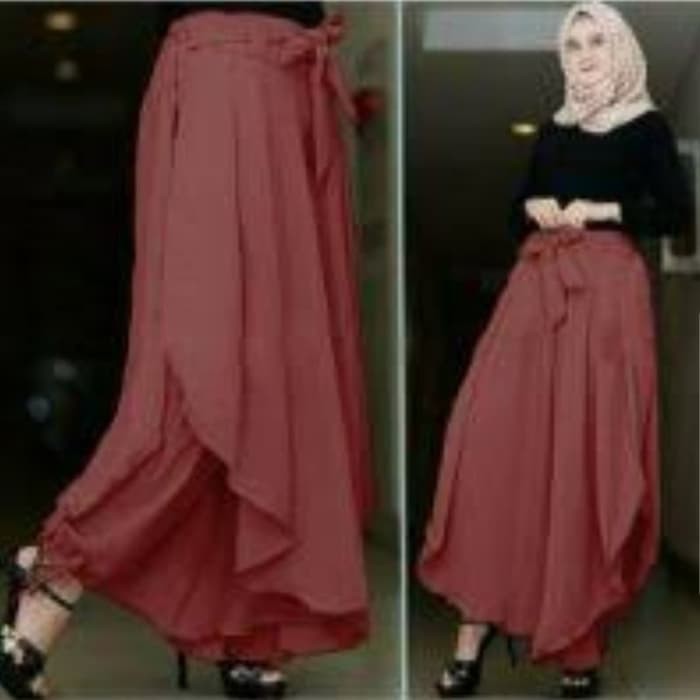 Baju Setelan Pant Agoest Bata TL  celana wanita bubble pop bata Murah Berkualitas