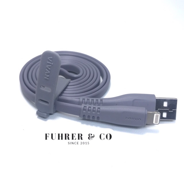 Kabel Data Usb Iphone 5 6 6S Plus 6 Plus Vivan Original