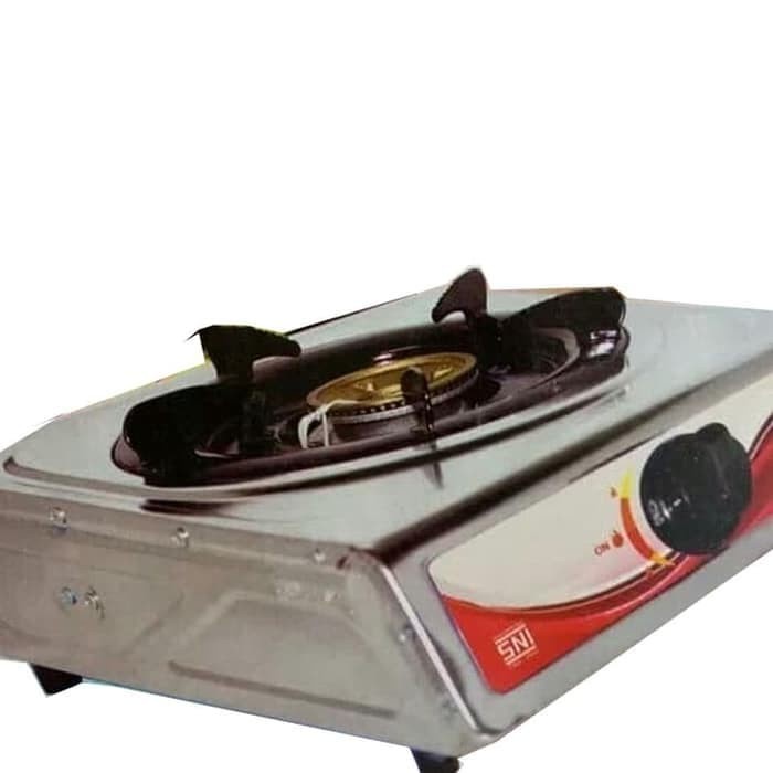 Kompor Gas 1 Tungku Kompor Niko NK-100A Stainless SNI / Gas Stove