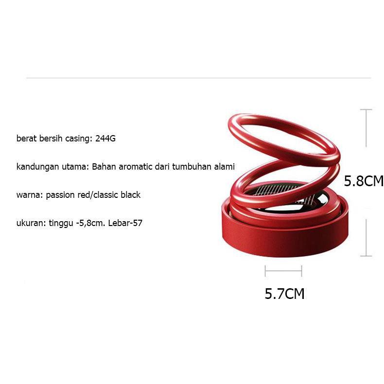Solar car aromatherapy parfum pengharum mobil