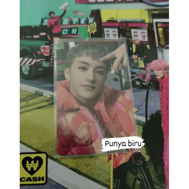 photocard pc official mark glimo glitch mode ver