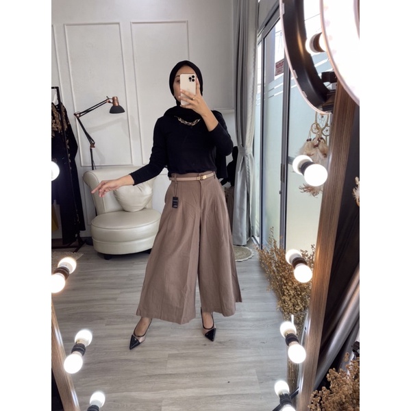 CELANA KULOT WANITA - CELANA KULOT KATUN