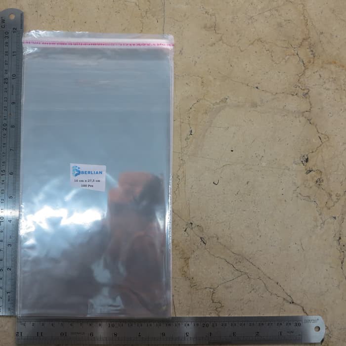 

Lihat Detal Plastik OPP 16X27,5CM KW1 100LBR Lem atau Seal Murah