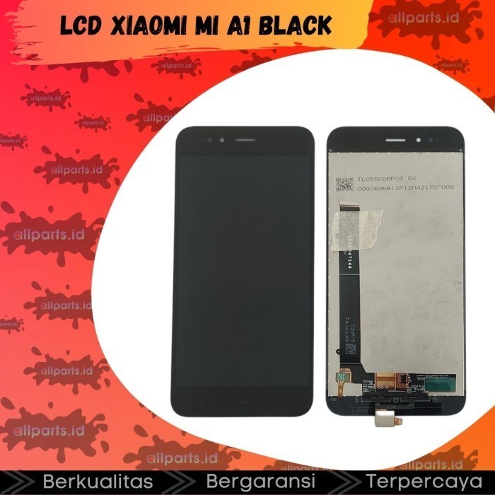 LCD XIAOMI MI A1 HITAM ORIGINAL COPOTAN ORI REF TERMURAH
