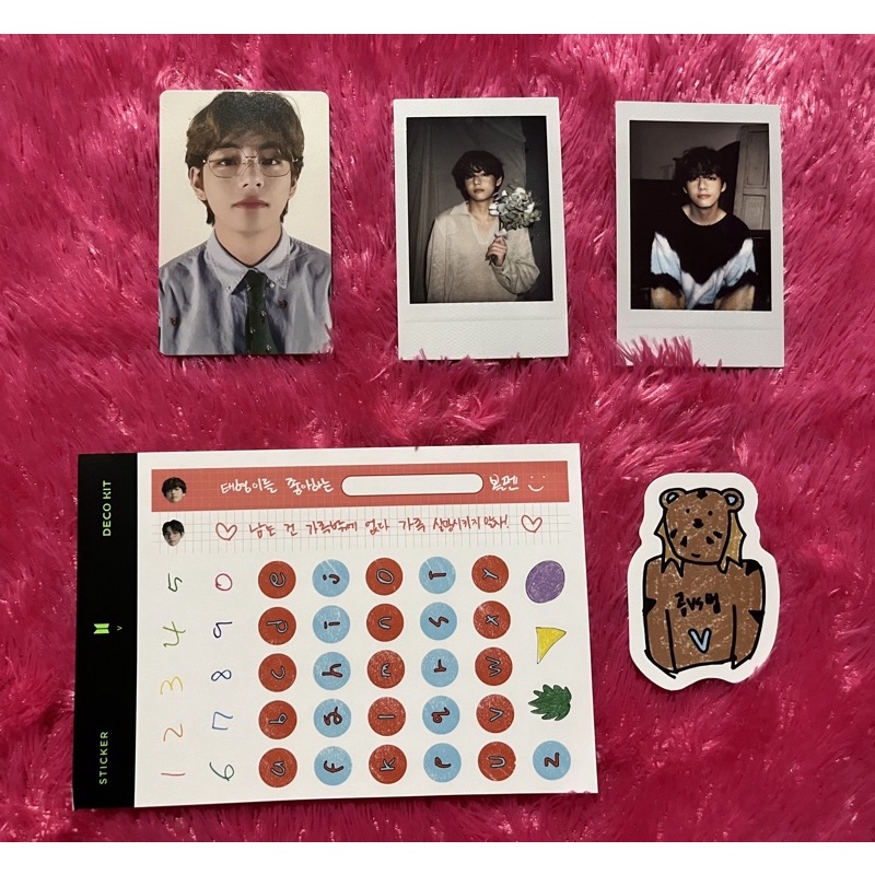 Taehyung (booked) & Jhope set BTS Deco kit