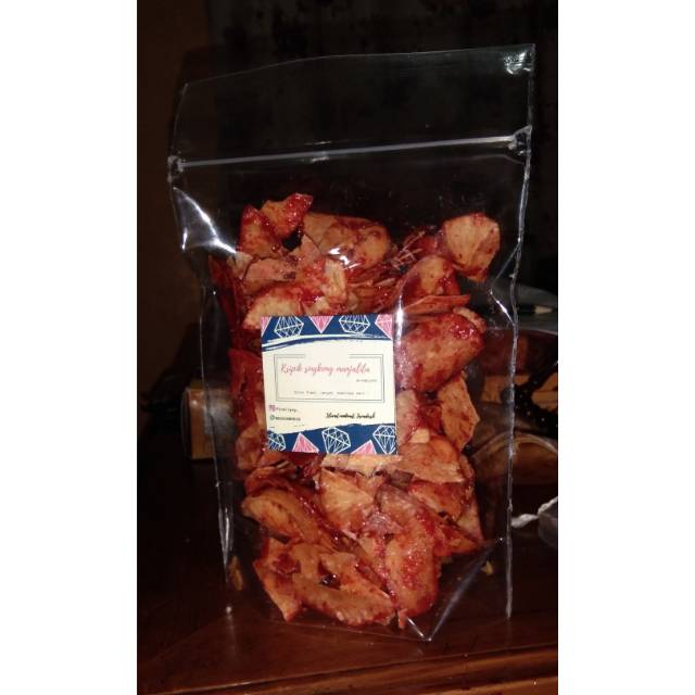 

Kripik singkong manjalita kemasan pouch