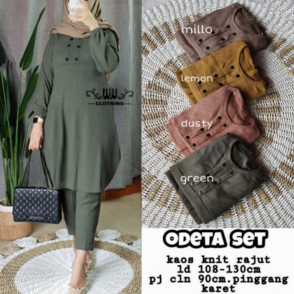 ODETA W&W SET WANITA TERBARU