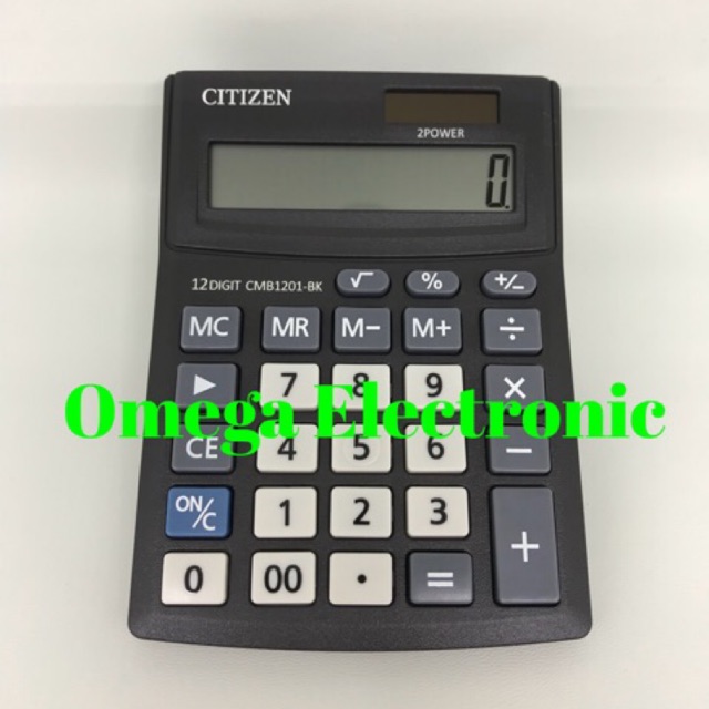 ORIGINAL Citizen Calculator CMB1201 - Kalkulator Meja Kantor 12 Digits