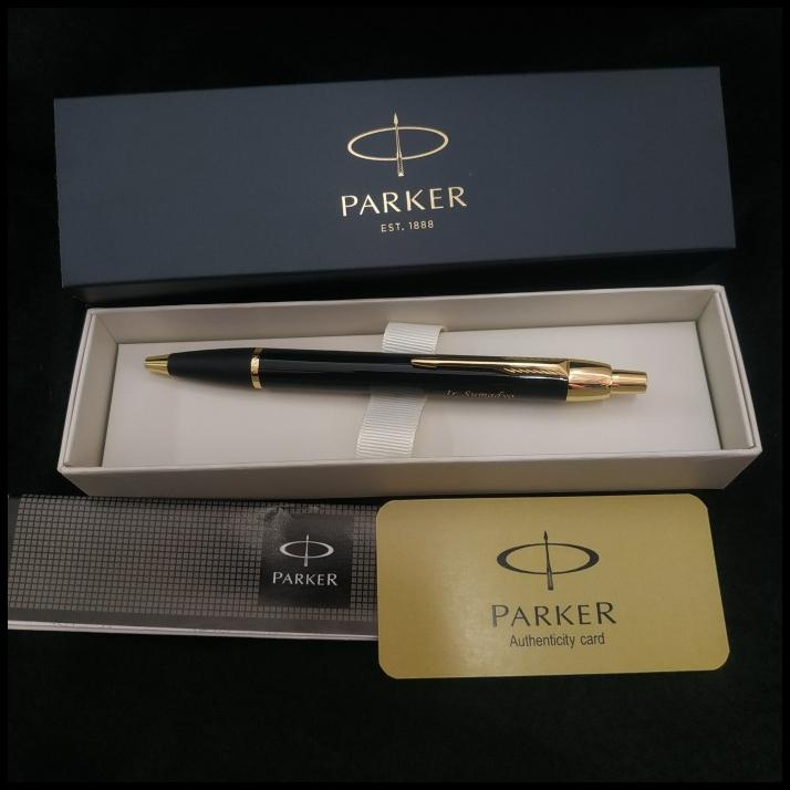 

Force | Pulpen Mewah Parker Original Black Gold Gratis Grafir Nama