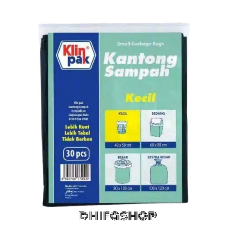 KLINPAK PLASTIK SAMPAH | TRASH BAG | KANTONG PLASTIK SAMPAH | KRESEK SAMPAH HITAM