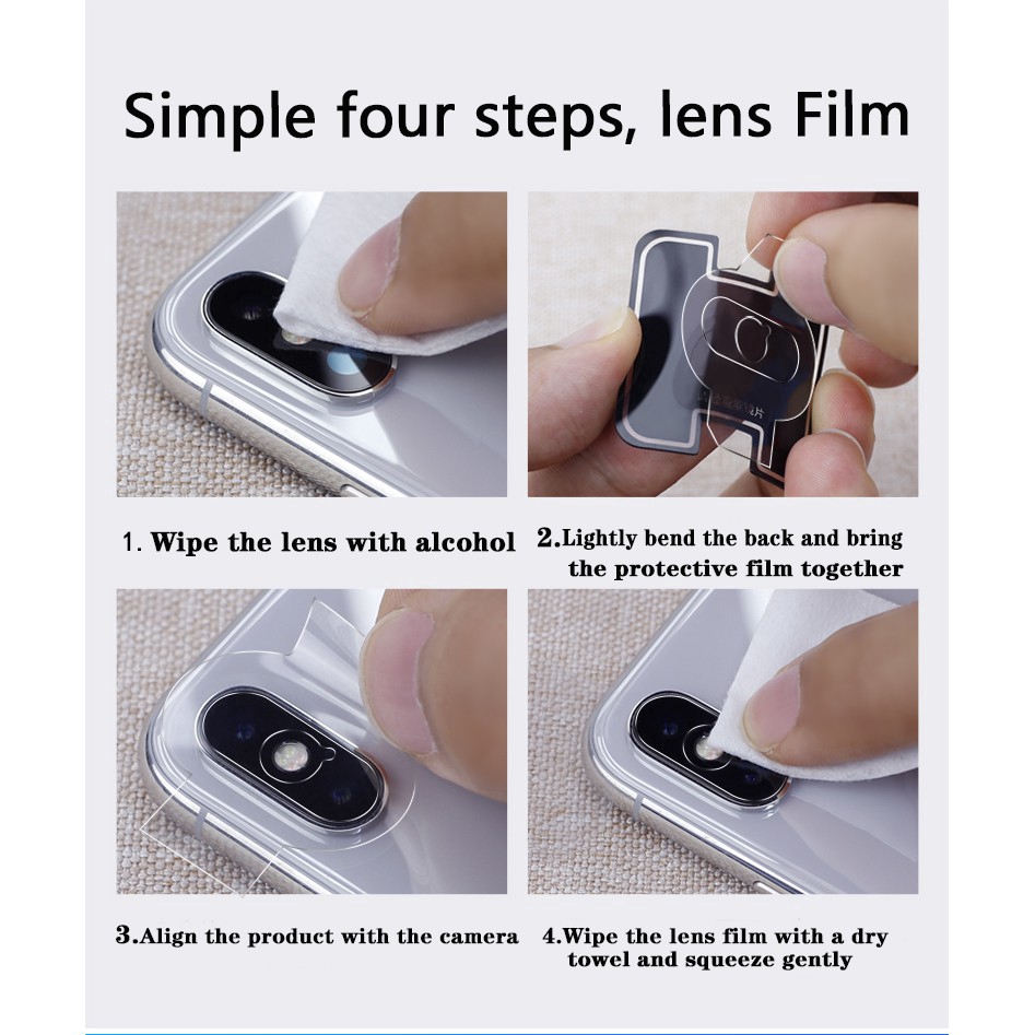 New iphone full cover lens film iphone11 11 pro 11pro max camera glass film camera film tempered glass full cover lens film