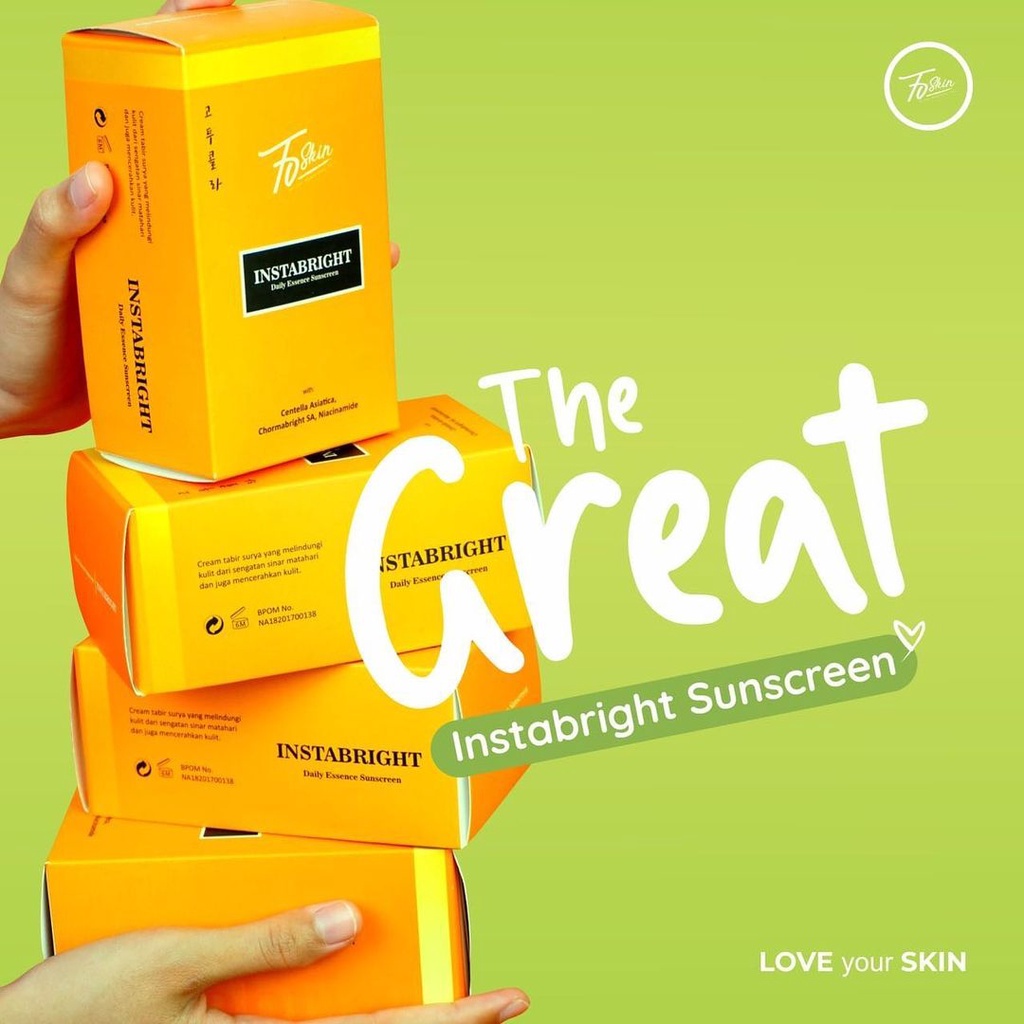 70Skin Glowing Series Instabright Sunscreen