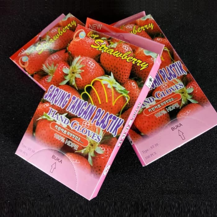 SARUNG TANGAN STRAWBERRY @MJ