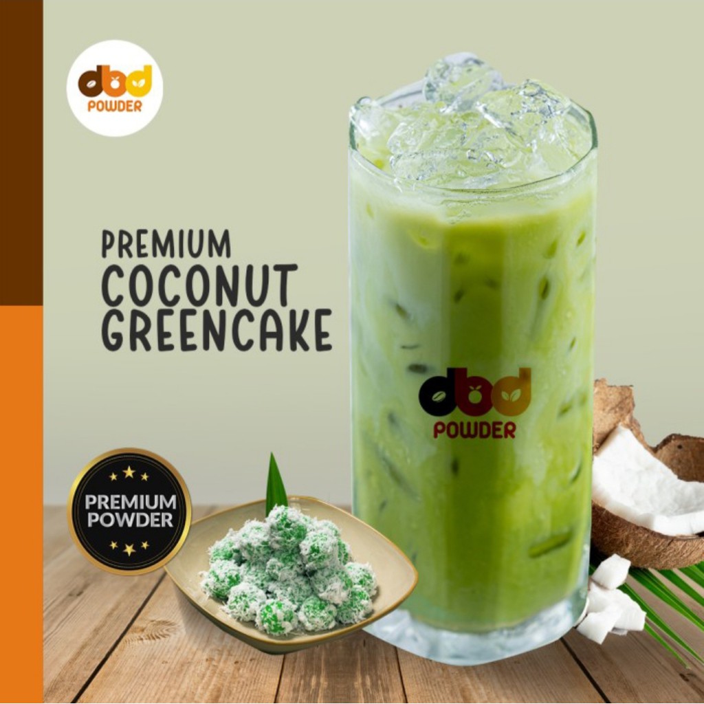 

[PREMIUM] Bubuk Minuman Klepon - Powder Coconut green cake