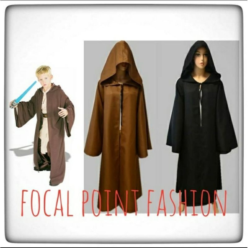 kostum jedi  skywalker star wars  anak jubah halloween costume