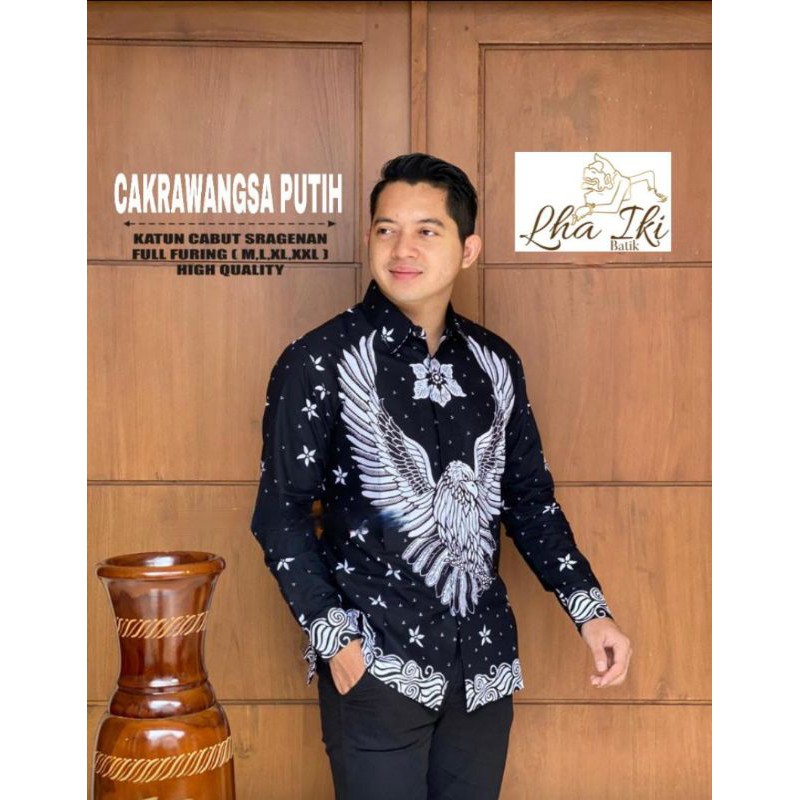 KEMEJA LGN PANJANG MOTIF CAKRAWANGSA