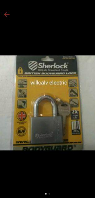 Gembok Sherlock Bodyguard 50mm Leher Pendek
