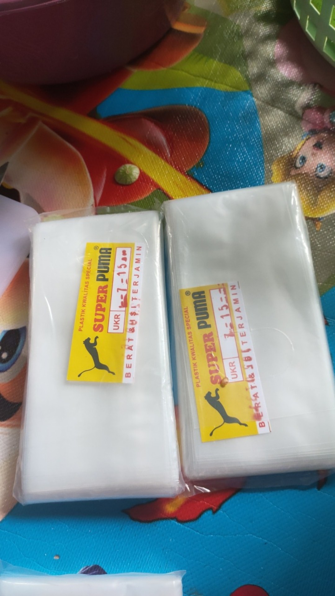 Plastik Pe Cap Puma Ukuran 7x15 Cm