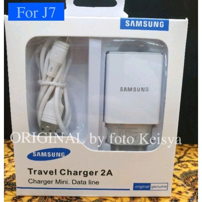 CHARGER 2A SAMSUNG J7 MICRO USB // TRAVEL CHARGER 2A SAMSUNG J7 J7 2016 J7 DOUS