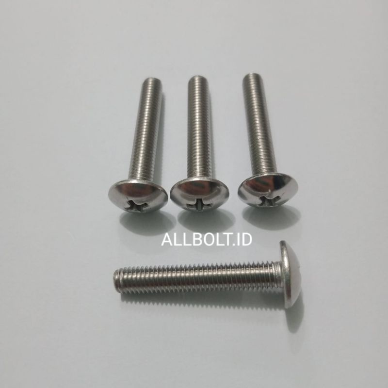 Baut JT stainless baut 8/5mm x 30mm (4biji)