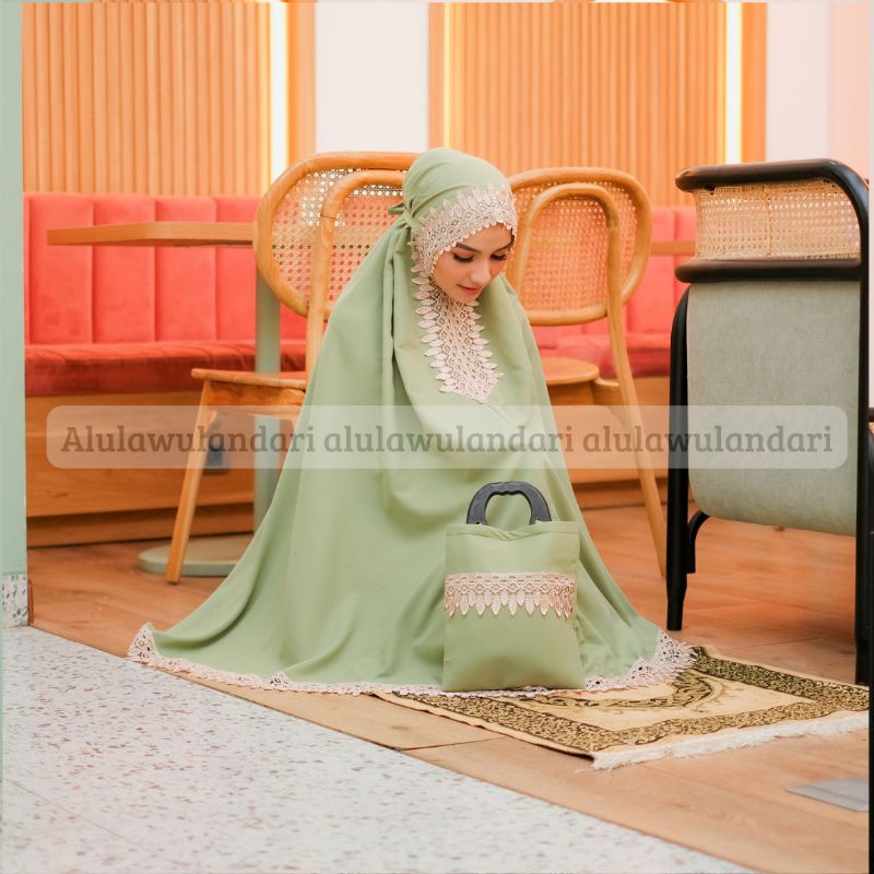 Mukena Dewasa Renda Mewah FATIMAseries