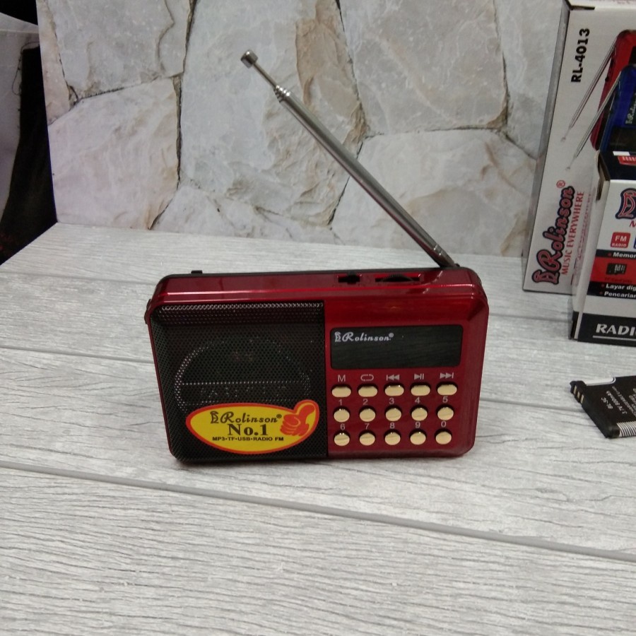 COD RADIO FM DIGITAL PROTABLE ROLINSON RL-4013//RADIO MINI ROLINSON