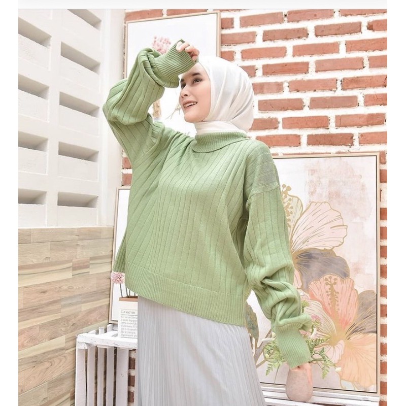 ARSYILA KNITE SWEATER RAJUT WANITA MURAH