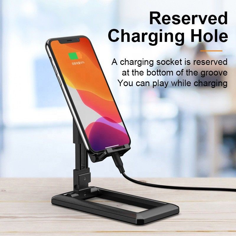 Phone Holder Lipat Folding Desktop Mobile Phone Holder Stand Universal Portable