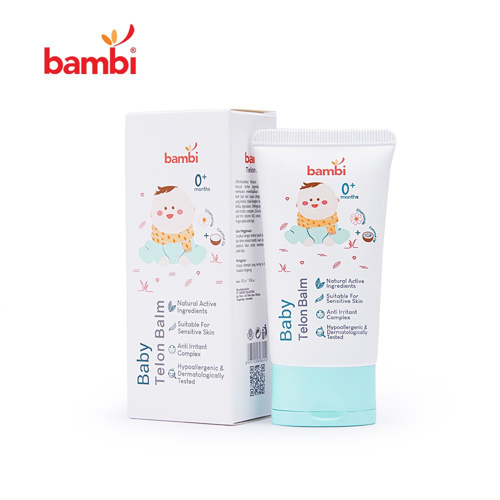 Jual Bambi Baby Telon Balm 50ml Indonesia|Shopee Indonesia