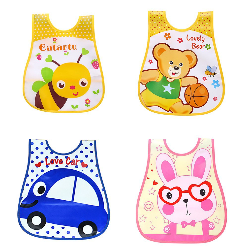 HIPPO LAND  Slabber bayi Eva/baby bibs/ Celemek EVA Bayi 4