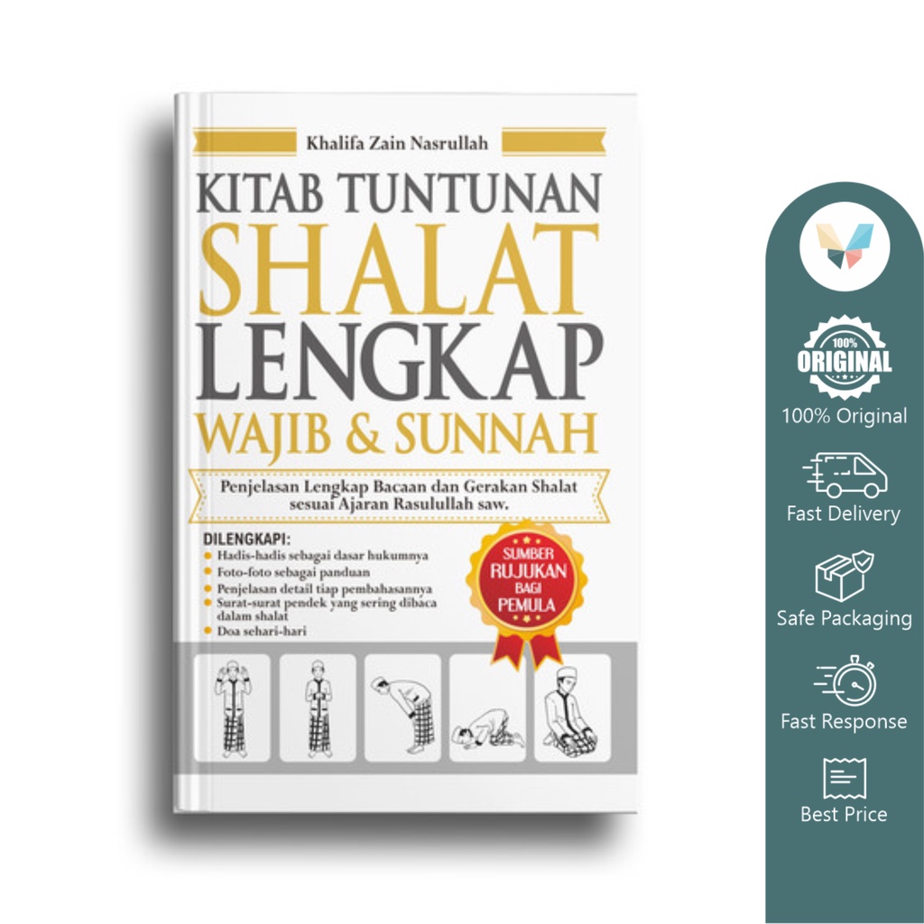 Jual Buku Kitab Tuntunan Shalat Lengkap Wajib Sunnah Ed Refresh