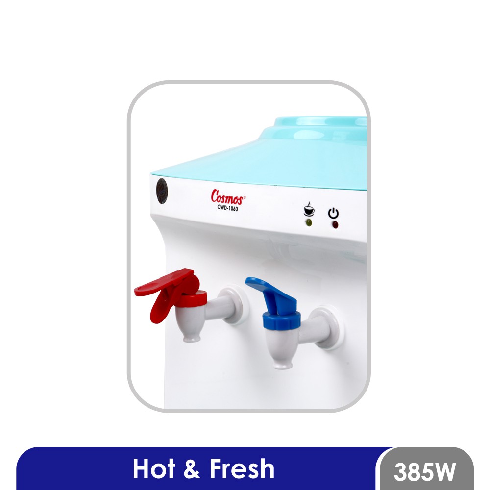 Dispenser Cosmos Panas dan Normal-Hot &amp; Fresh-CWD1060