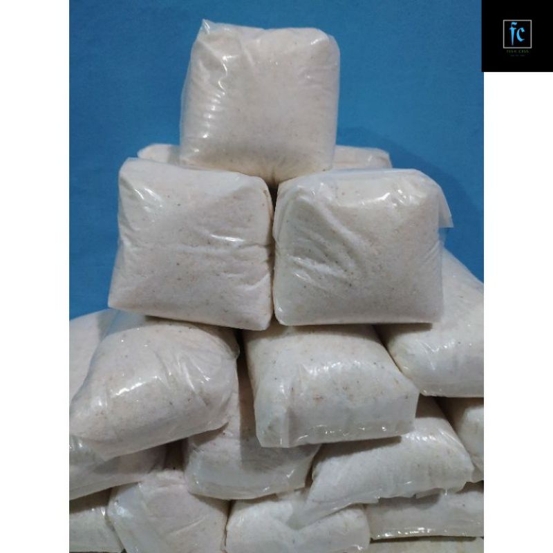 PASIR SILIKA air terjun silica putih aquarium aquascape air terjun