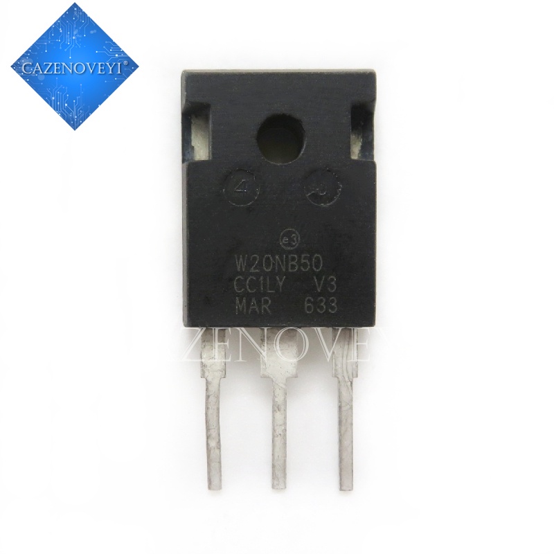 5pcs Ic Stw20Nb50 W20Nb50 20nb50 To-247 20a 500v
