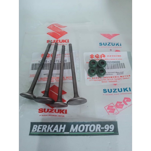 PAYUNG KLEP+SEAL KLEP SATRIA FU 150.1SET 4CS ORI