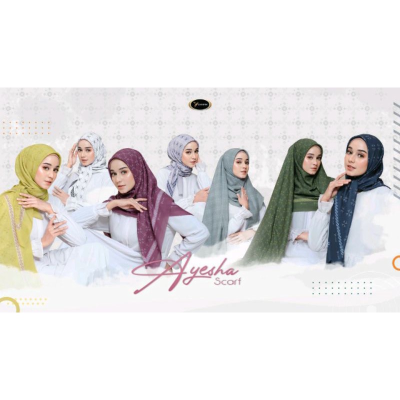 Yessana Bergo Jersey Premium Kerudung Jilbab Instan Khimar Syar’I Kudung SCARF PREMIUM LACERCUT // V